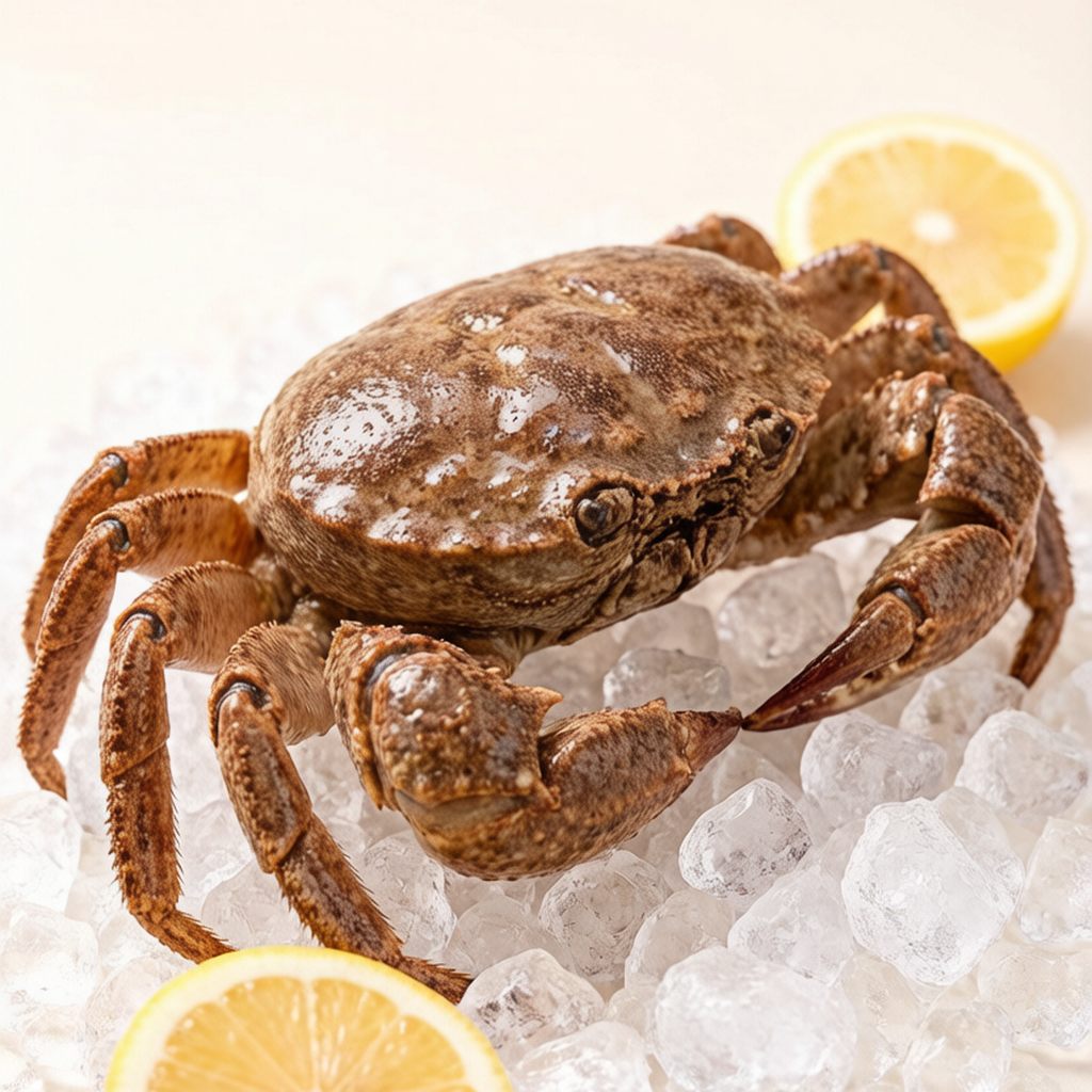 Pre-Cooked Frozen Brown Crab (Bread Crab) 1kg