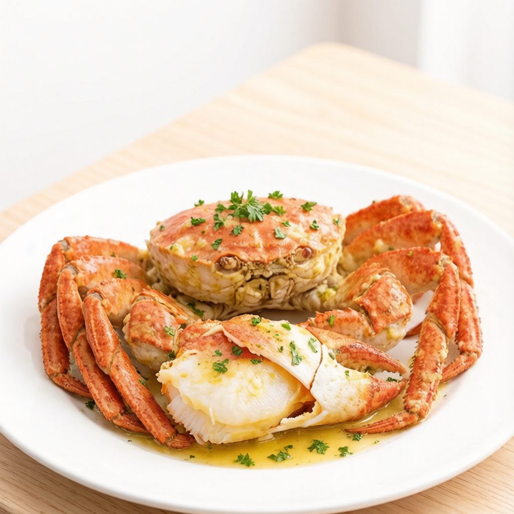 Pre-Cooked Frozen Brown Crab (Bread Crab) 1kg